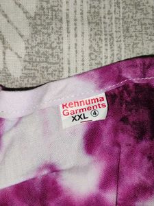 Embroidery Short Kurti (Tie Dye)