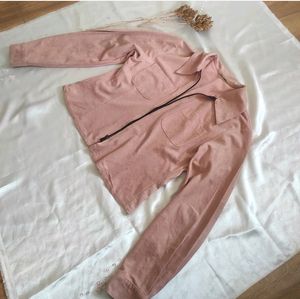 Suede Cropped Jacket