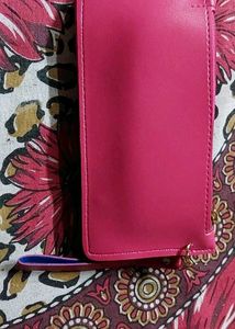 Pink Floral Wallet