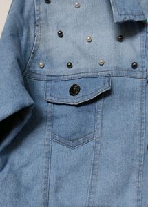 Stone Work Jeans Jacket