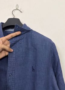 Hazzys Blue Casual Shirt