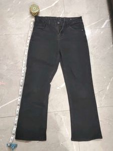 Black Bootcut Jeans