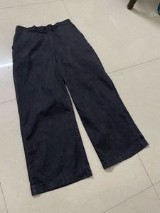 Pintresty 🎀 Made In Korea Black Denim Pant