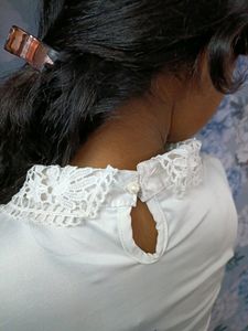 White Lace Top