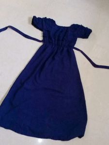 Navey Blue Maxi Dress