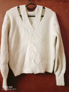 Black and white Cardigan Sweater