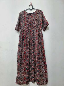 Floral Print Maxi Dress