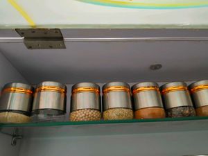 Glass Spice Storage Jars
