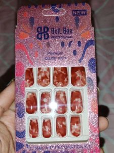 24 Sets Of Tye Dye Nails