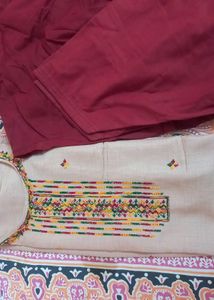 Nude Colour Kurta Set