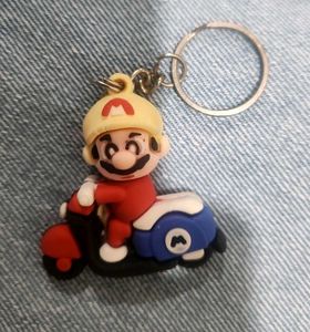 MARIO scooter Keychain