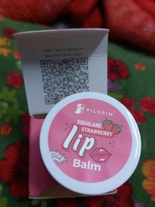 Squalane Strawberry Lip Balm