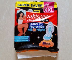 New Whisper All Night Sanitary Pads - XXL🍋‍🟩