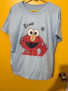 Elmo T-Shirt - Light Blue