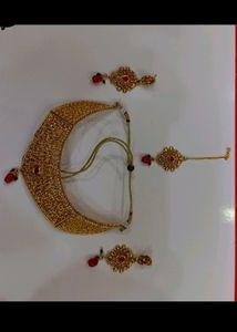 Karva Chauth Offer choker Set With Earrings