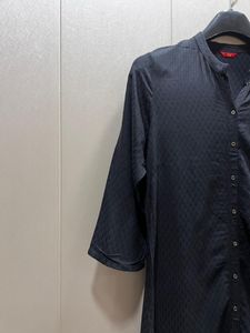 Elegant W Black Kurti