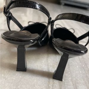 Black Heeled Sandals