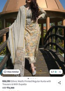Elegant Printed Kurta Set