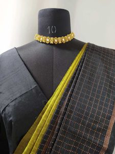 Elegant Silk Saree Double Colour