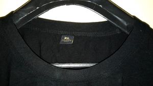 Black T Shirt (Addidas Printed )