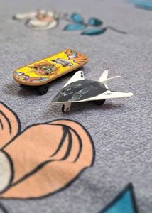 Toy Skateboard & Airplane