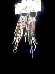 Silver Earrings Beautiful And Fashionable 💕