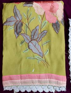 Elegant Green Floral Kurta