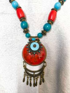 Traditional Heavy Red Neckpiece