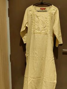 Elegant Embroidered Kurta