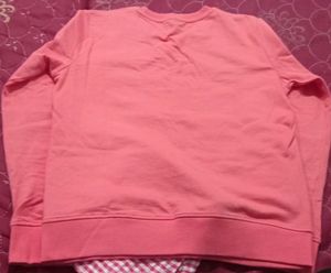 Light Red Coloured Sweat Shirt