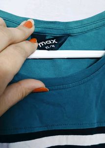 Striped Short Sleeve Top
