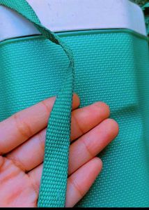 Retro Teal Water Bottle Carrier