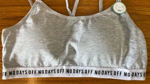 Gray &#39;No Days Off&#39; Bra