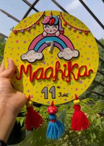 Kids 3D Custom Name Board 🌞