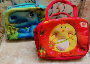 Cartoon Lunch Bags (Set of 2)
