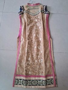 Embroidered Straight Long Kurta