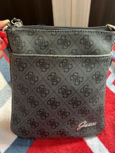 Guess Monogram Crossbody Bag