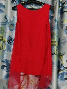 Red Graphic Tank Top