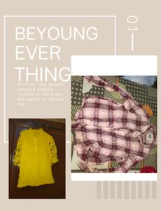 Combo Of Yellow Kurta Top And Shirt Check