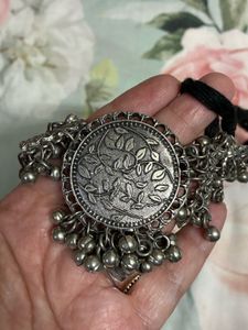 Oxidised Necklace