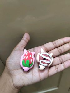 2 × Dessert Themed Clay Turtles ✨🐢
