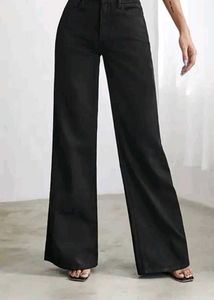 Black Wide Leg Jeans