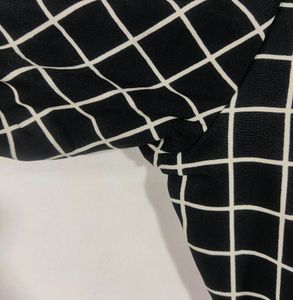 Black Checked Dress (Women)