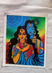 Radha Krishna Painting