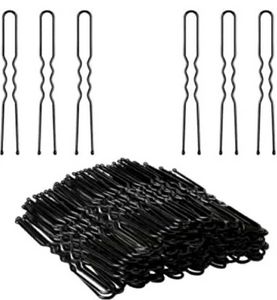 100 Pcs Curved U Shape For Bun Juda Bobby Hair Pin