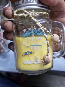 4 Scented Mason Jar Candles