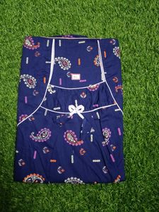 Paisley Print Night Suit - XL