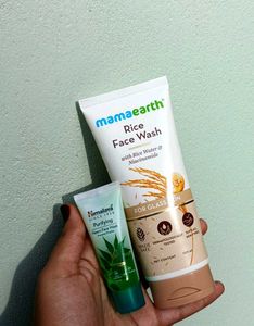 Mamaearth &amp; Himalaya Face Wash Duo