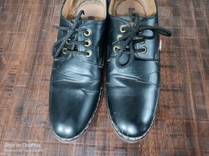 Black Formal Shoes Lee Cooper