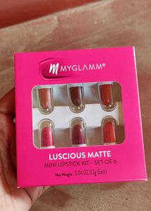 MyGlamm Lucious Matte Mini Lipstick Kit❤ 💞